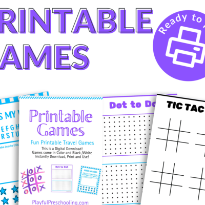 Printable Games for Kids