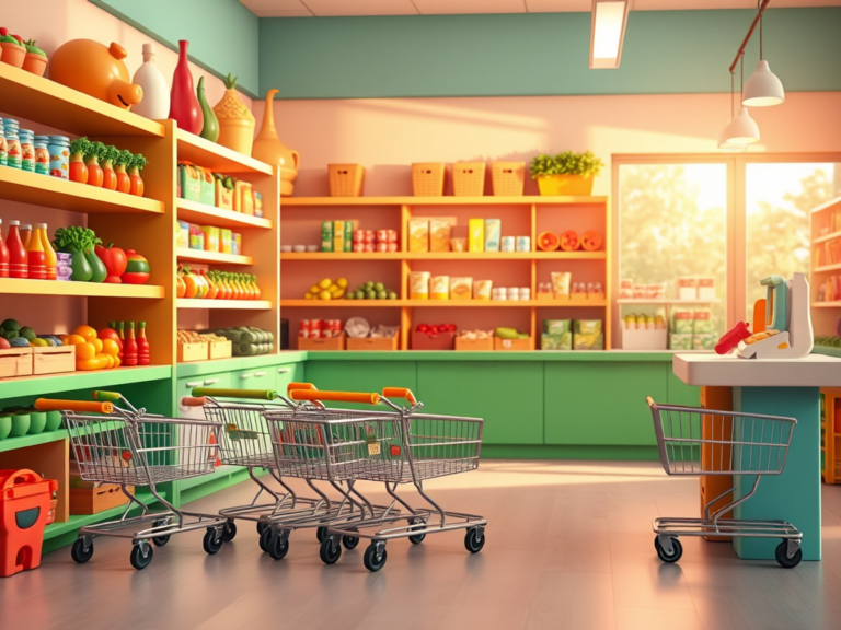 Stocking Up on Fun: Creating a Grocery Store Dramatic Play Area!