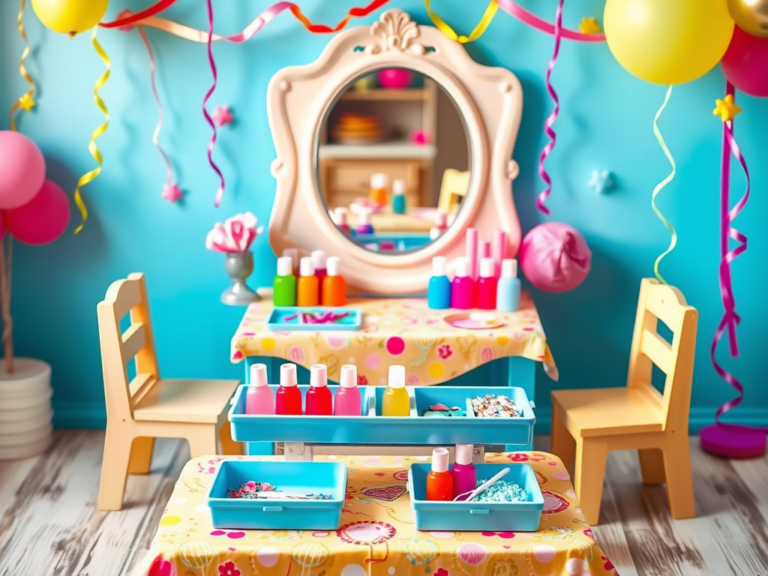 Little Manicures, Big Imaginations: Creating a Nail Salon Pretend Play Area