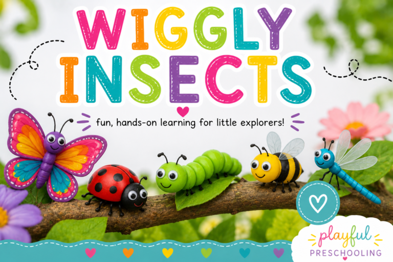 fun insects for playful preschoolers